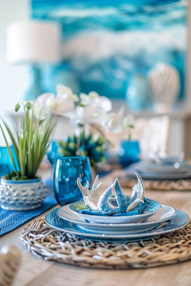 Coastal Dining Room Ideas: Nautical Touches