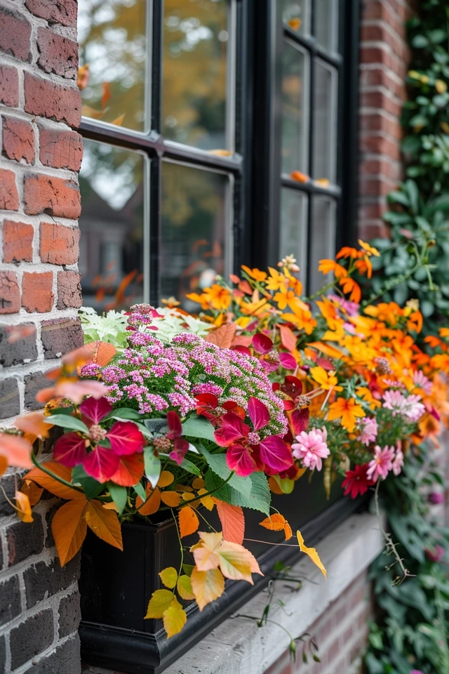 Plant Selection for Fall Window Boxes