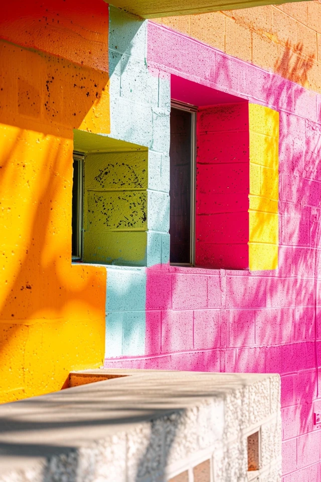 Popular Color Schemes for Painting Cinder Block Structures