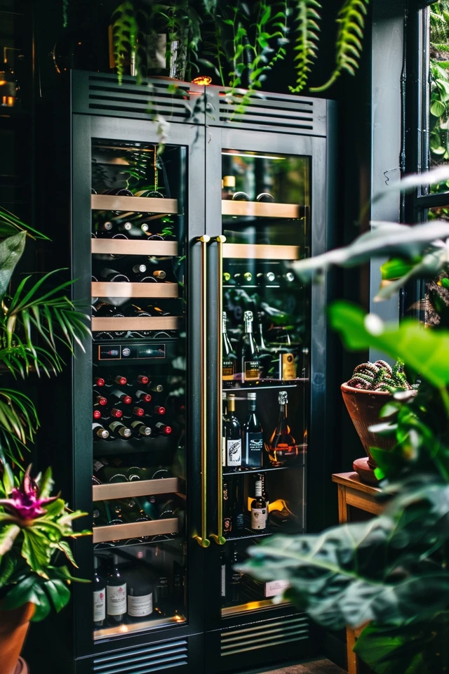 Built-In Wine Fridge Designs for Seamless Integration