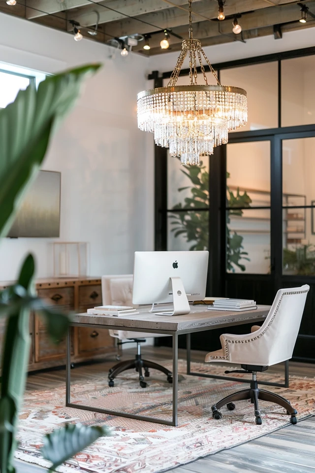 Brighten Your Space: Office Chandelier Ideas