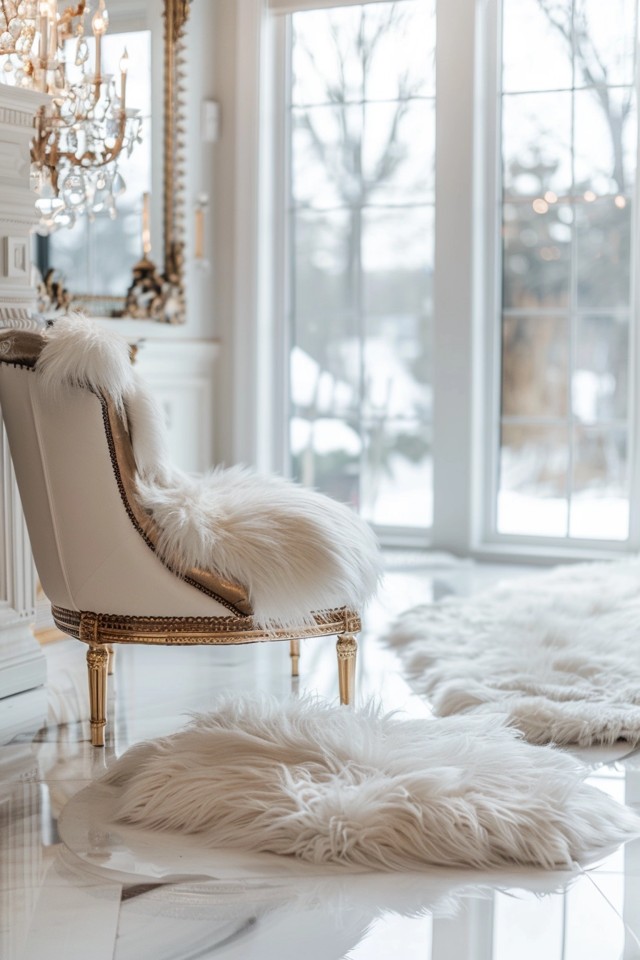 Where to Find Glam Home Decor and Faux Fur Rugs