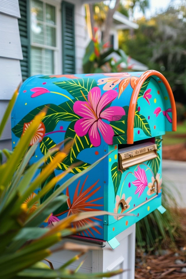 Spruce Up Your Mailbox with Colorful Designs