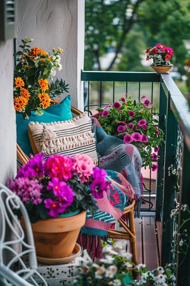 Balcony Decorations for Christmas