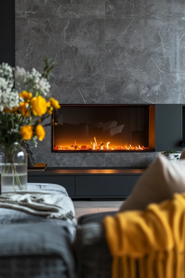 Cozy Up: Top Recessed Electric Fireplace Ideas