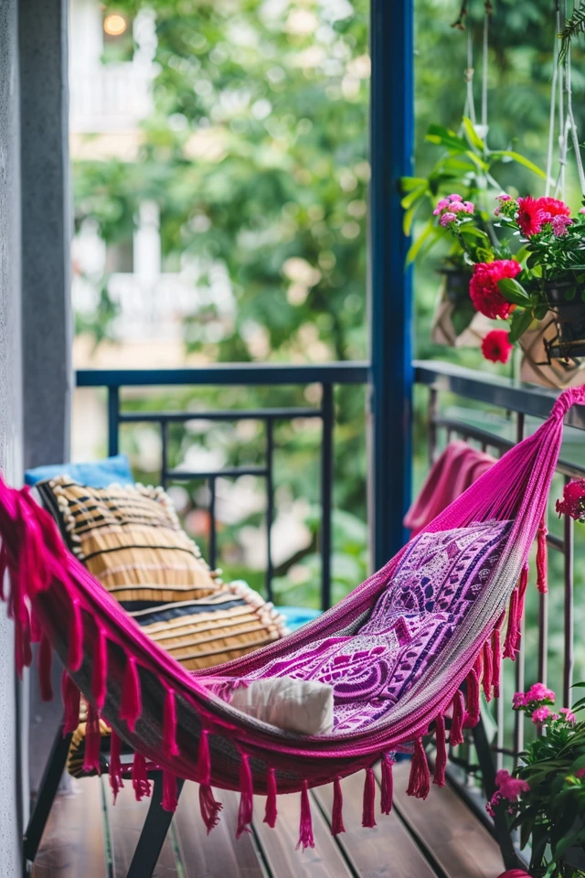 Balcony Decor with Hammocks: Ultimate Relaxation