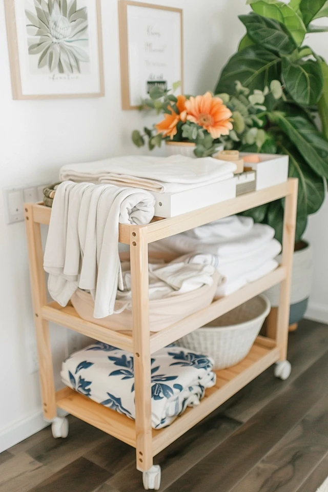 DIY Nursery Cart Projects for Personalized Organization
