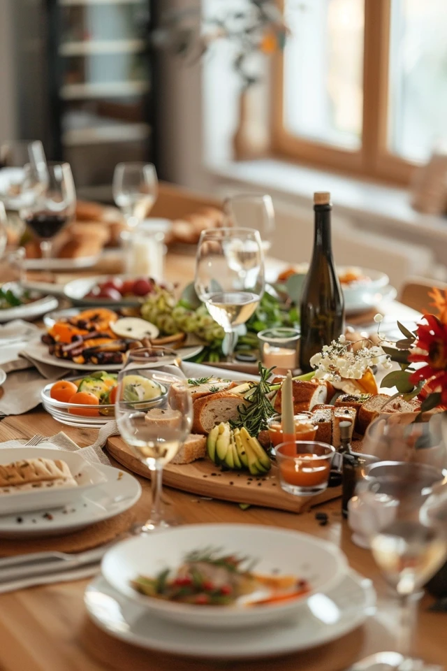 Rustic Harvest Table