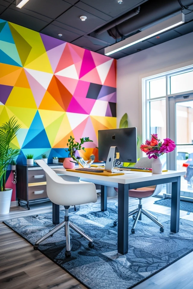 Office Accent Wall Ideas to Transform Your Space