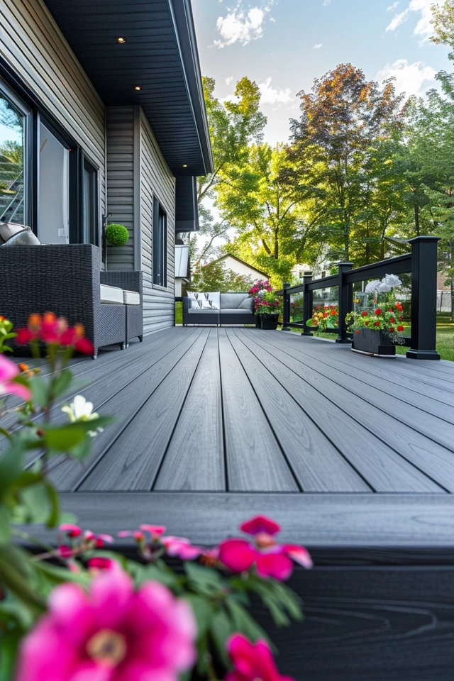 Inspiring Grey Deck Ideas for Chic Outdoor Living