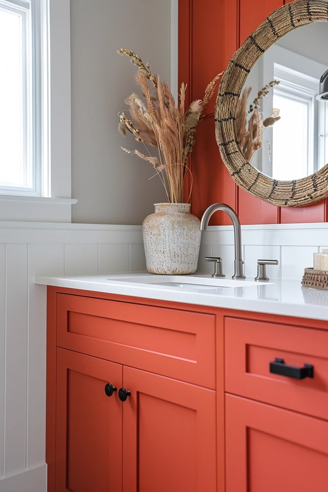 How to Paint Bathroom Cabinets