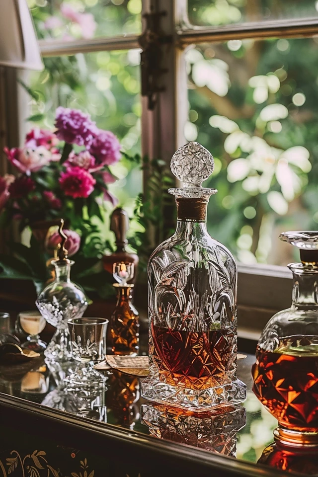 Elegant Decanter Display Ideas for Your Home