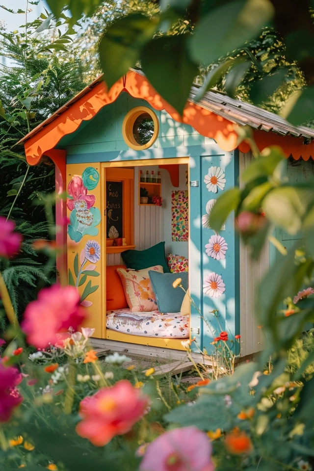 Tips for Painting a Plastic Playhouse