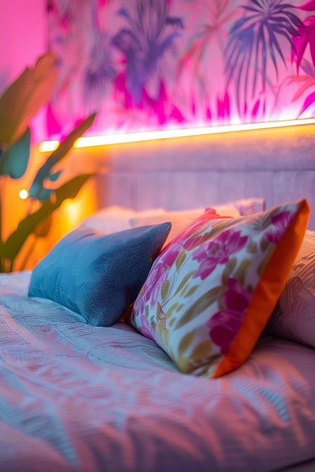Brighten Up with LED Strip Lights Bedroom Ideas