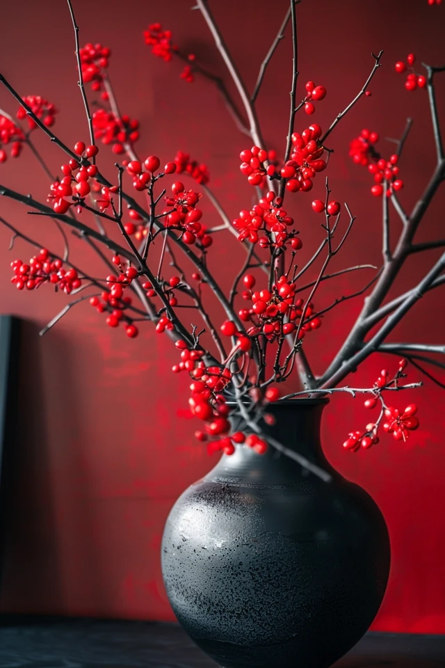 Vibrant Red and Black Painting Ideas to Inspire You