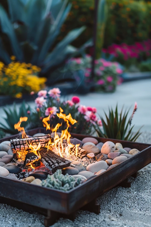 Unique Outdoor Fire Pit Seating Ideas - photo 2