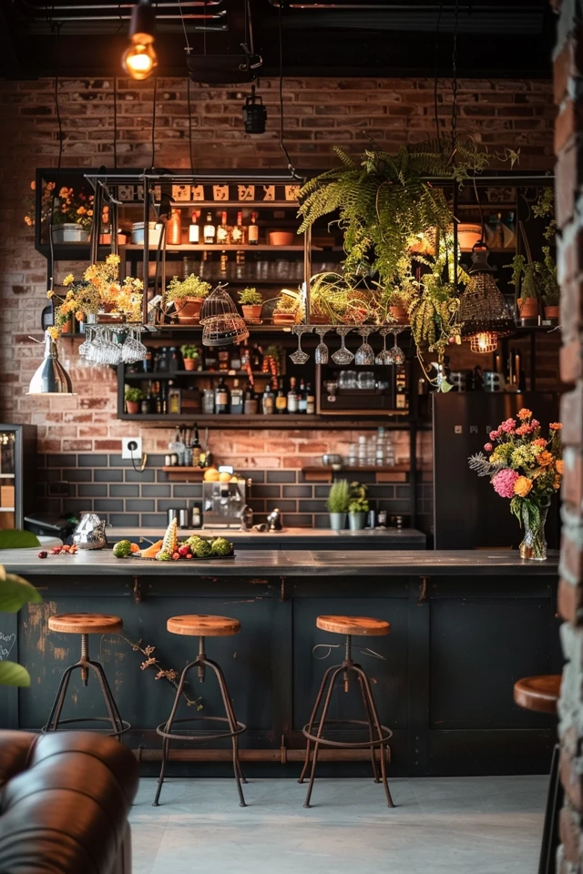 Rustic Industrial Kitchen