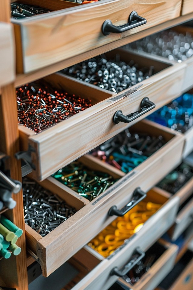 Affordable Storage for Nails, Screws & More!