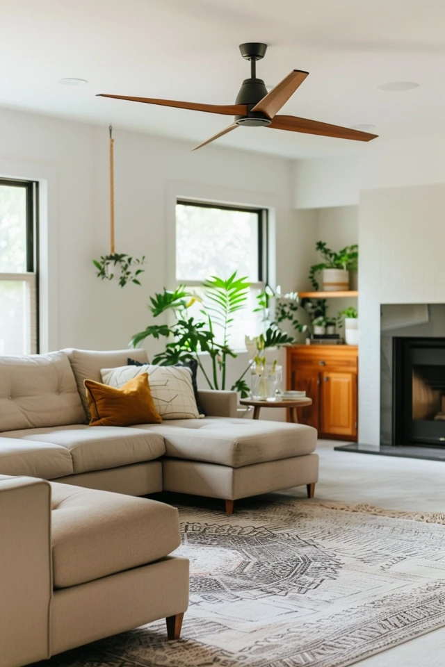Minimalist Ceiling Fans: Cool and Stylish - photo 2