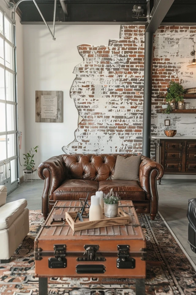 Tips for Achieving a Rustic Industrial Living Room