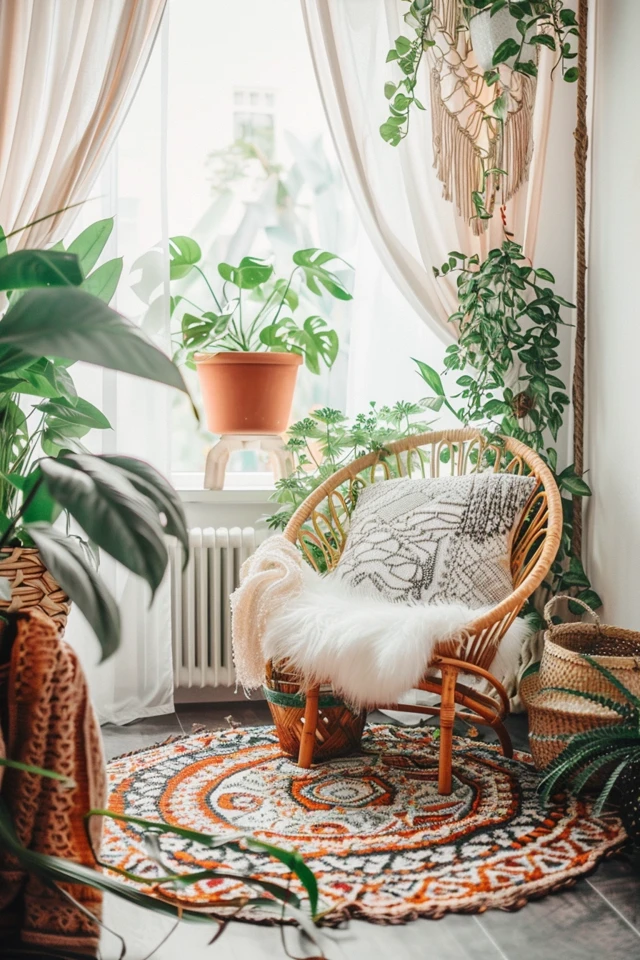 Creating a Modern Boho Living Room