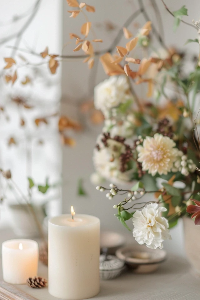 Avoid Overwhelming Centerpieces