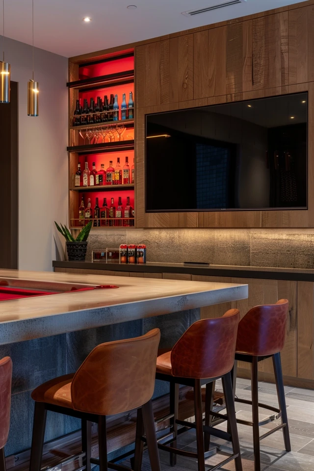 Elevate Your Fun with These Game Room Bar Ideas