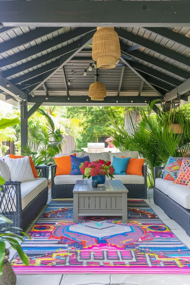 Transform Your Pergola into a Backyard Kitchen