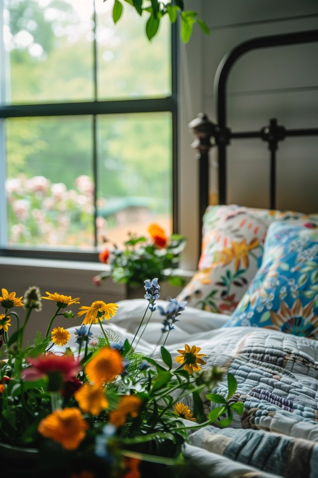 Elements of a Farmhouse Bedroom