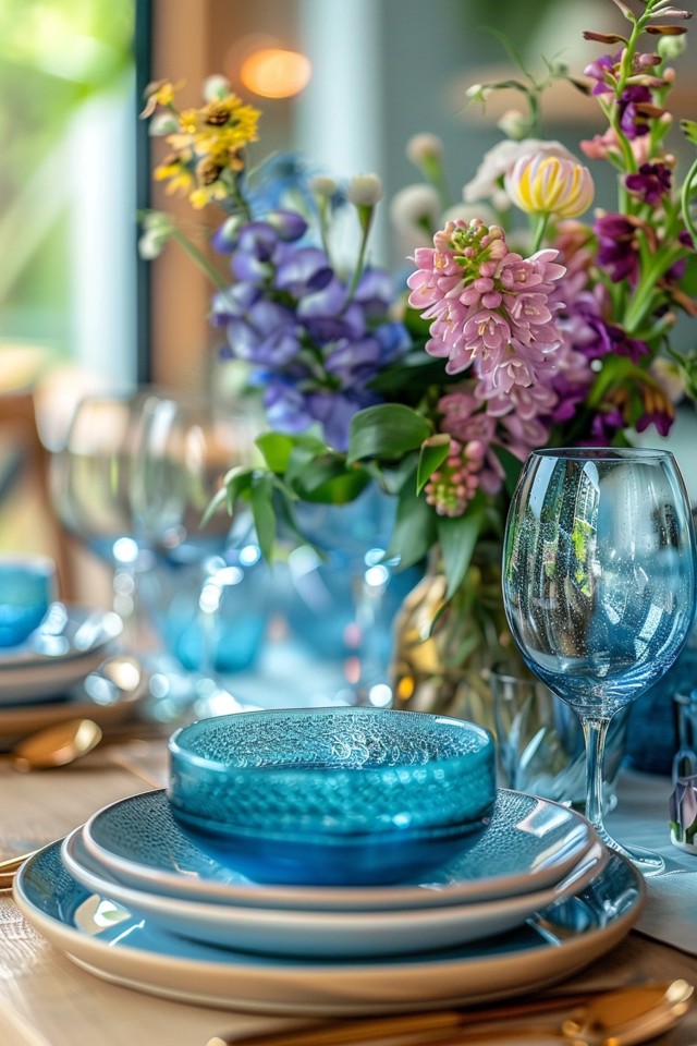 Incorporating Blue and White Decor on Your Tabletop - photo 2