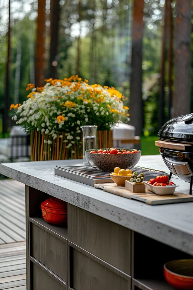 Creative Outdoor Grill Storage Solutions