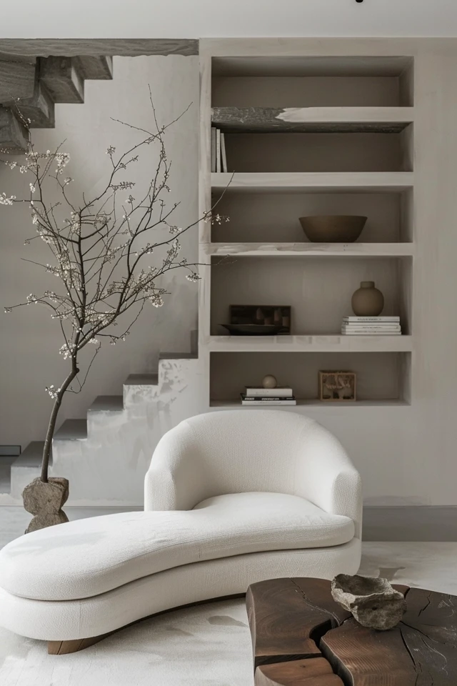 Wall-Mounted Bookshelves