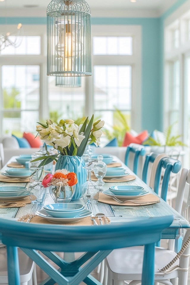 Nautical Dining Room: Create a Beachy Space