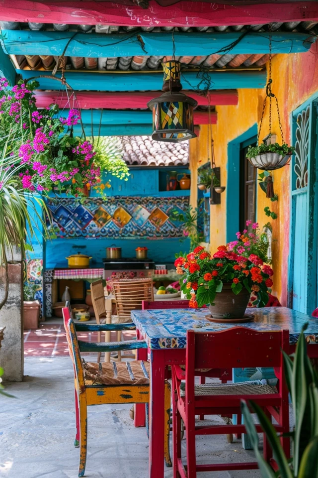 Mixing Indoor and Outdoor Elements