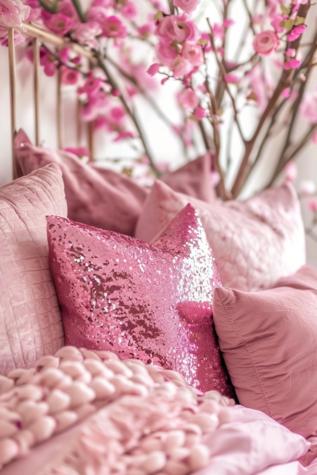 Shimmering Elegance with Glitter Wallpaper