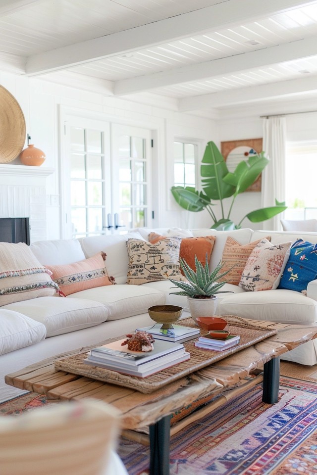 Coastal Living Room Inspiration: Bright and Breezy