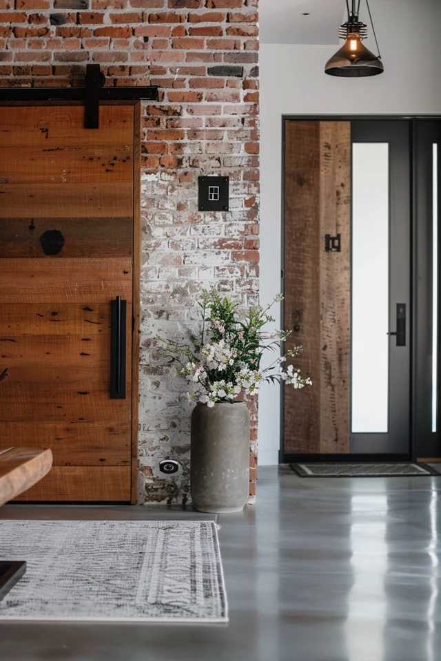 Transform Your Entryway with Industrial Style