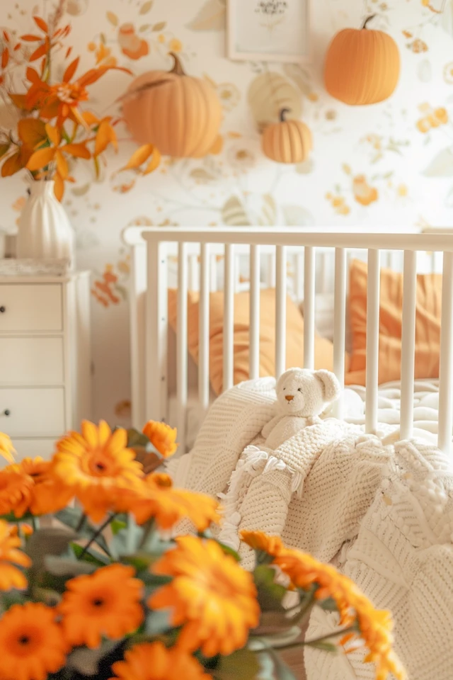 Decorate a Nursery with a Sweet Thanksgiving Theme