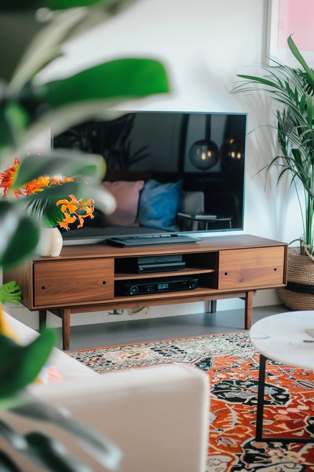 Narrow Living Room TV Niche Ideas