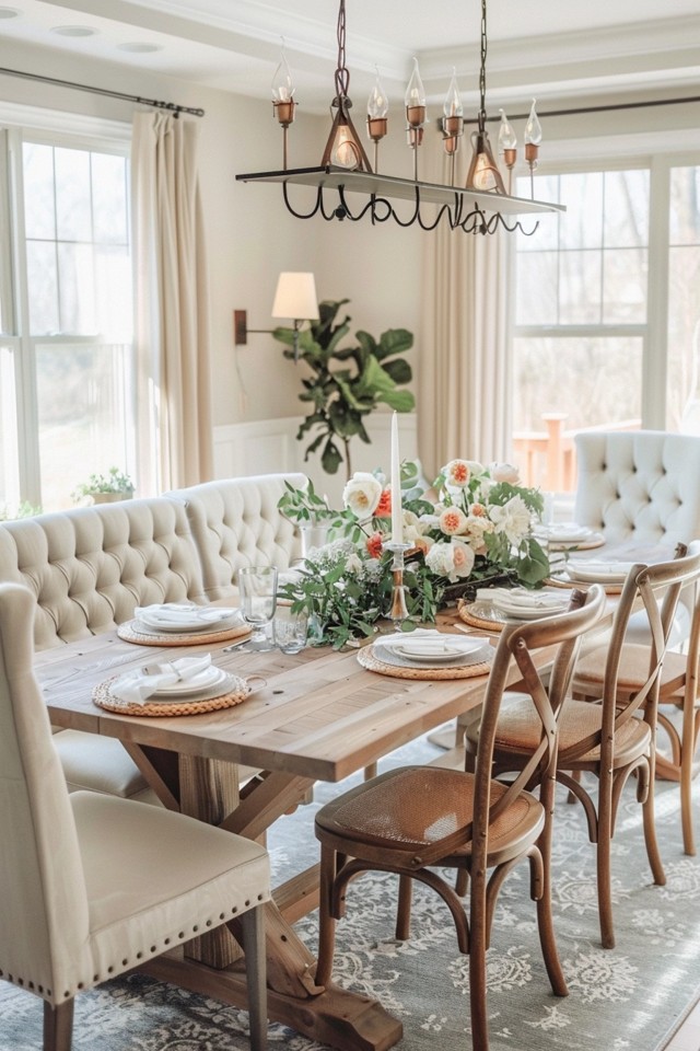 Creating a Light and Airy Breakfast Nook