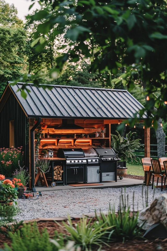 Creative Grilling Shed Ideas for Backyard BBQs