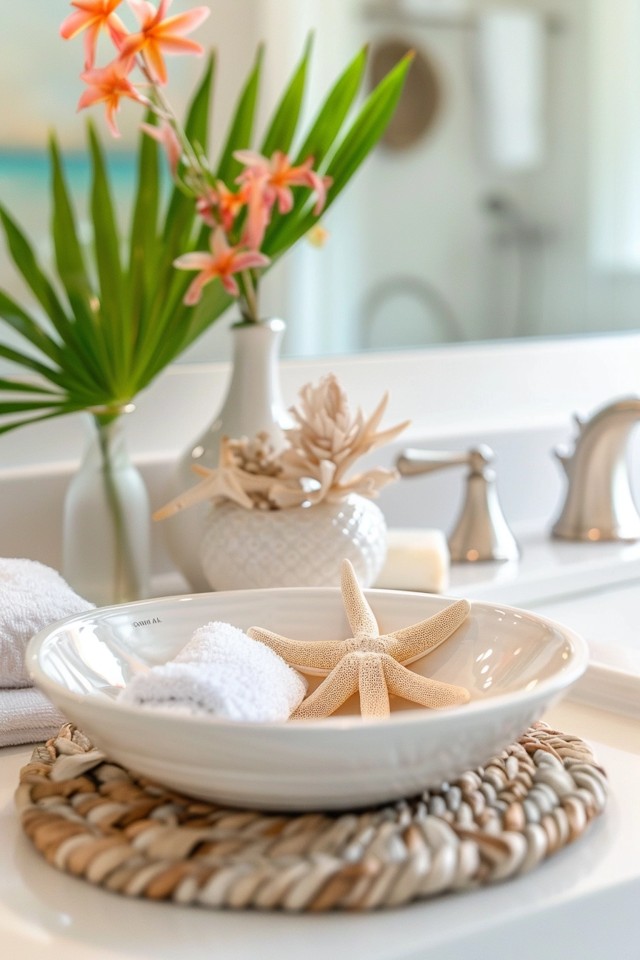 Create a Beachy Bathroom with Coastal Decor
