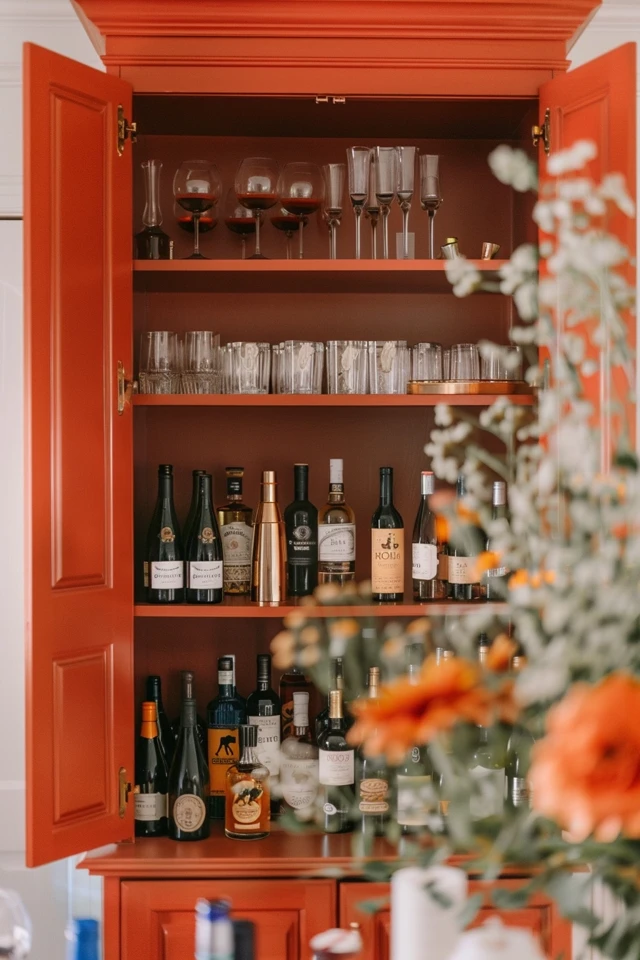 Creative Dry Bar Cabinet Ideas for Stylish Homes