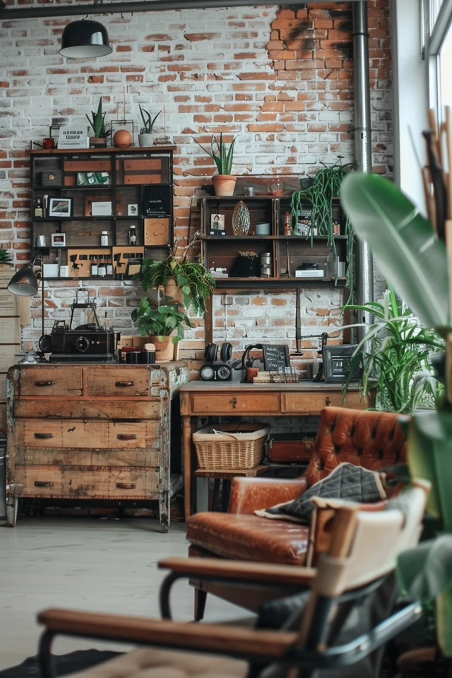 Vintage Finds for an Industrial Aesthetic