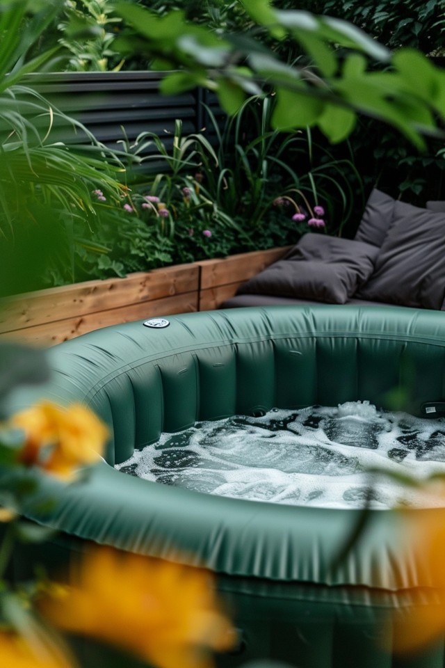 Enclosure Ideas for Your Inflatable Hot Tub