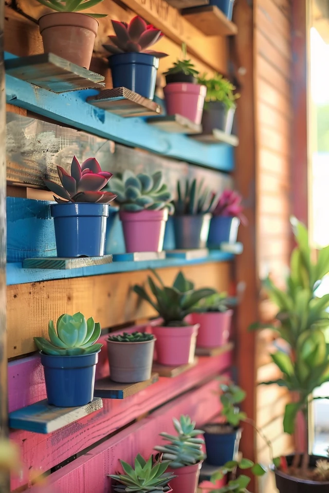 Creative Uses for Pallet Shelves