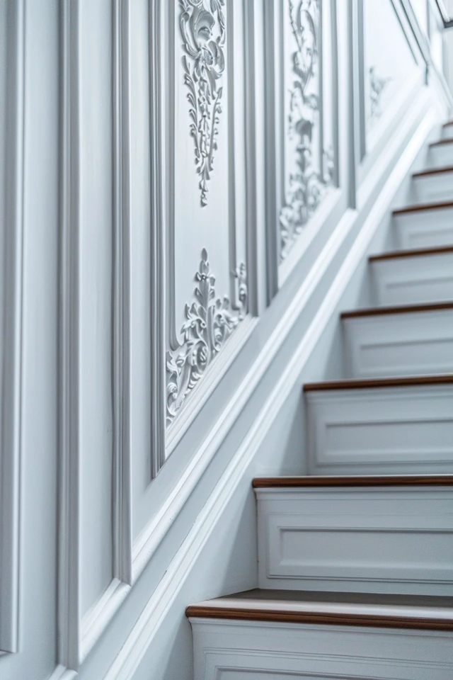 Crown Molding for Stair Walls