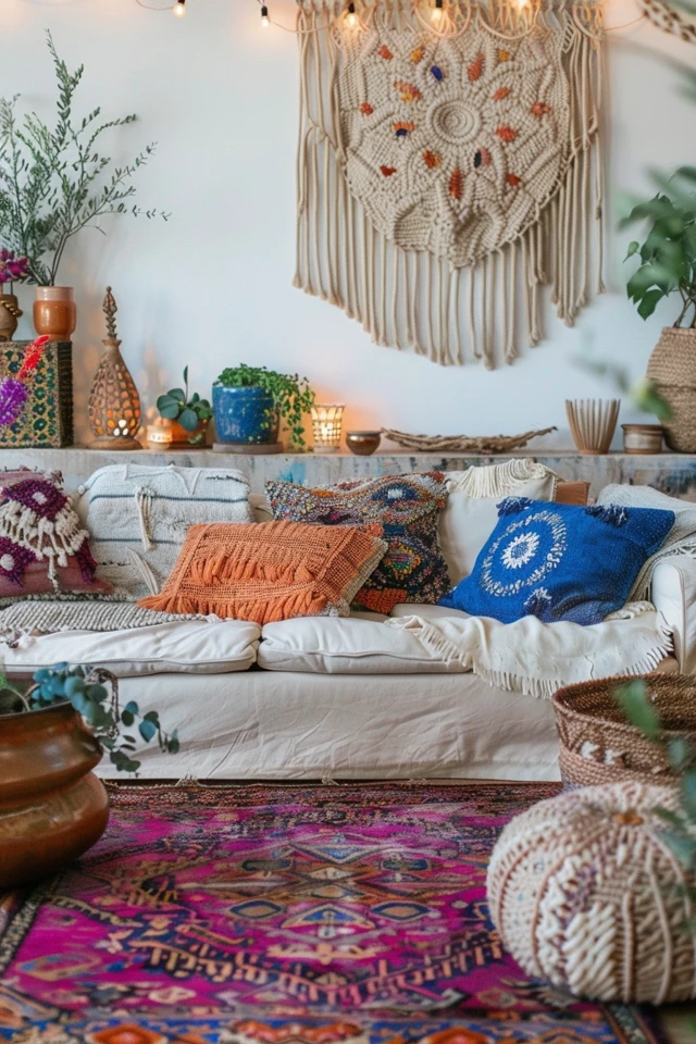 Adding Flair with Boho Accent Pieces