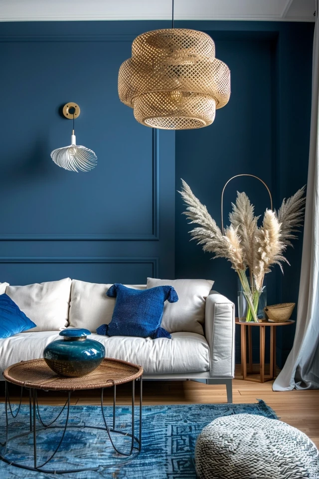 Blue Gray Living Room Ideas: Chic & Trendy Decor - photo 2