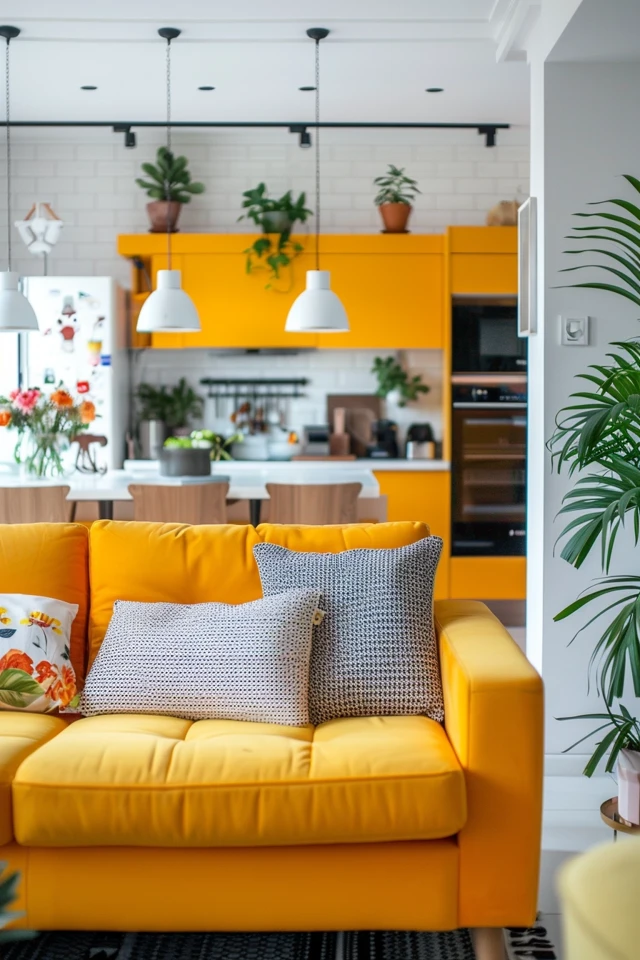 Maximize Space: Chic Small Living-Kitchen Combo Ideas